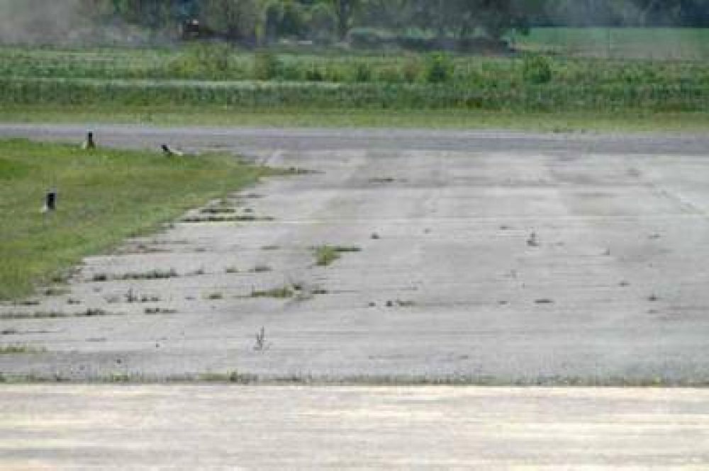 Siete meses sin pista operable en el Aer�dromo