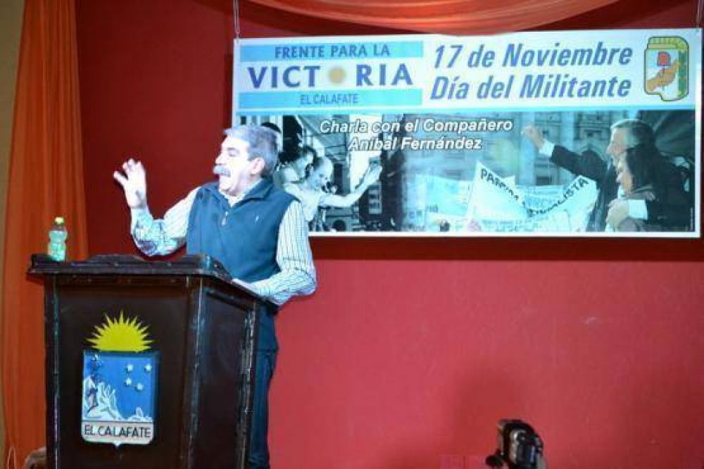 D�a de la Militancia: An�bal Fern�ndez protagonista en El Calafate
