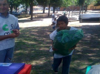 Jornada de limpieza en la Cava: Levantaron 23 mil kilos de residuos