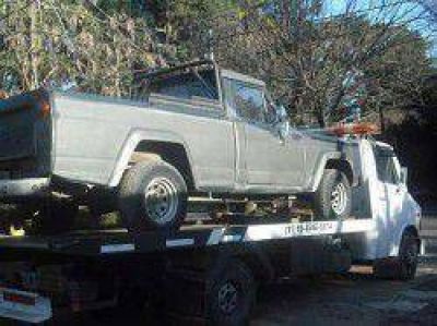 Son 14 los casos filmados de robos de autos con gr�a