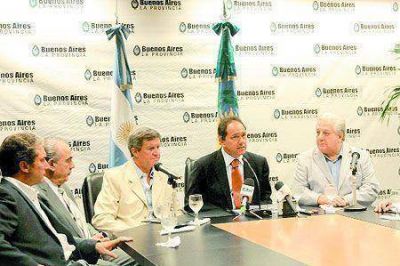 Scioli pidi� responsabilidad a docentes, que paran 48 horas.