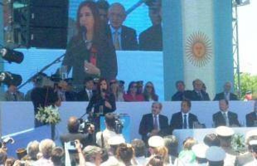 Cristina en Obligado: Recomiendan al p�blico llegar dos horas antes
