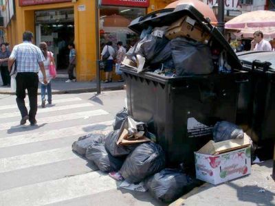 La basura brotar� por toda la ciudad 