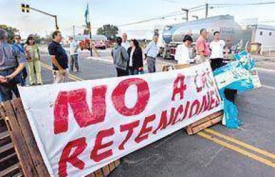 La Mesa de Enlace pide calma a los productores que est�n en la ruta