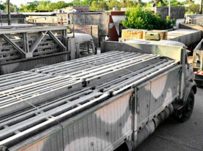 El puente m�vil lleg� a San Lorenzo y estar�a armado el fin de semana