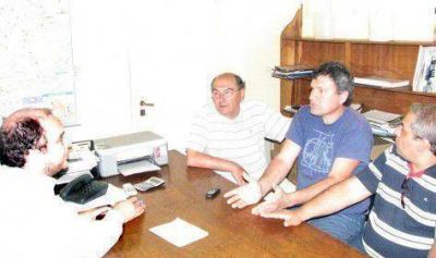 Reuni�n de fomentistas con autoridades del municipio