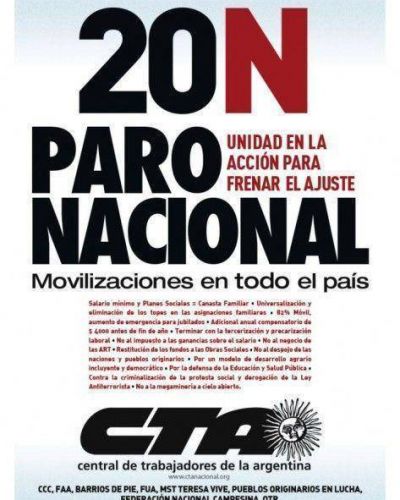 El paro se har� sentir con fuerza en nuestra ciudad