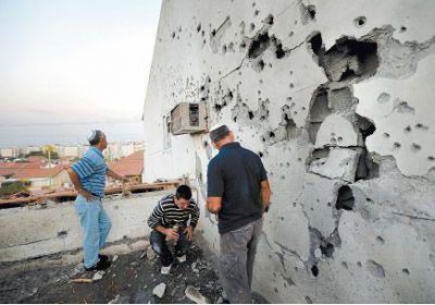 Atacaron una sede de televisi�n de Ham�s y continuaban los bombardeos