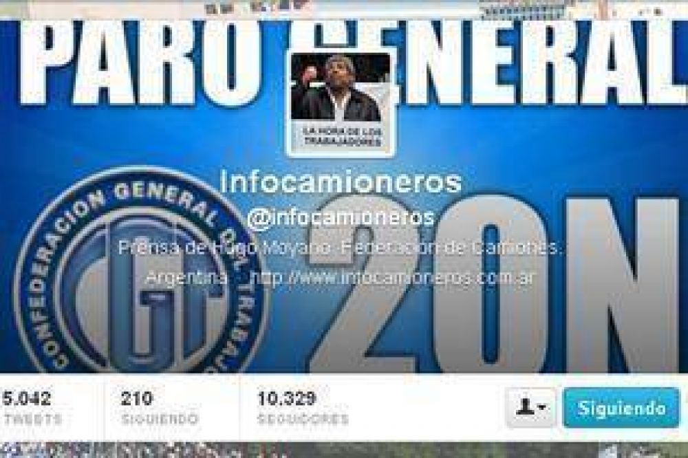 El tuitero de Camioneros le contest� a An�bal: "Ahora lo deben estar retando"