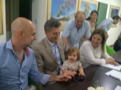 Macri: �Hugo, no te enojes, Antonia no adhiri� al paro� 