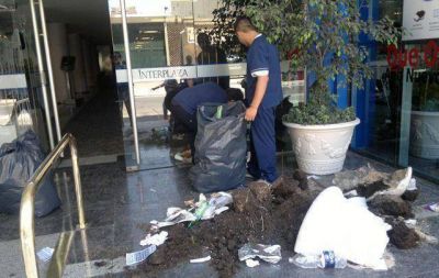 Hubo cortes en distintos puntos del centro de C�rdoba