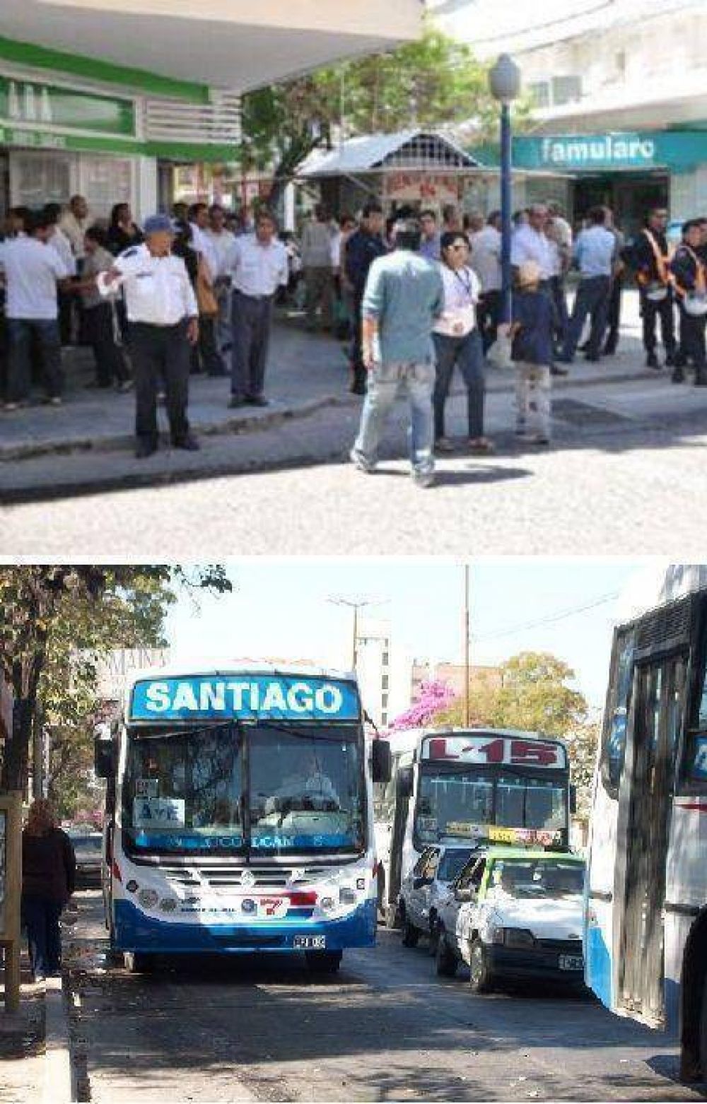 La aceptaci�n de la medida es m�nima en Santiago 