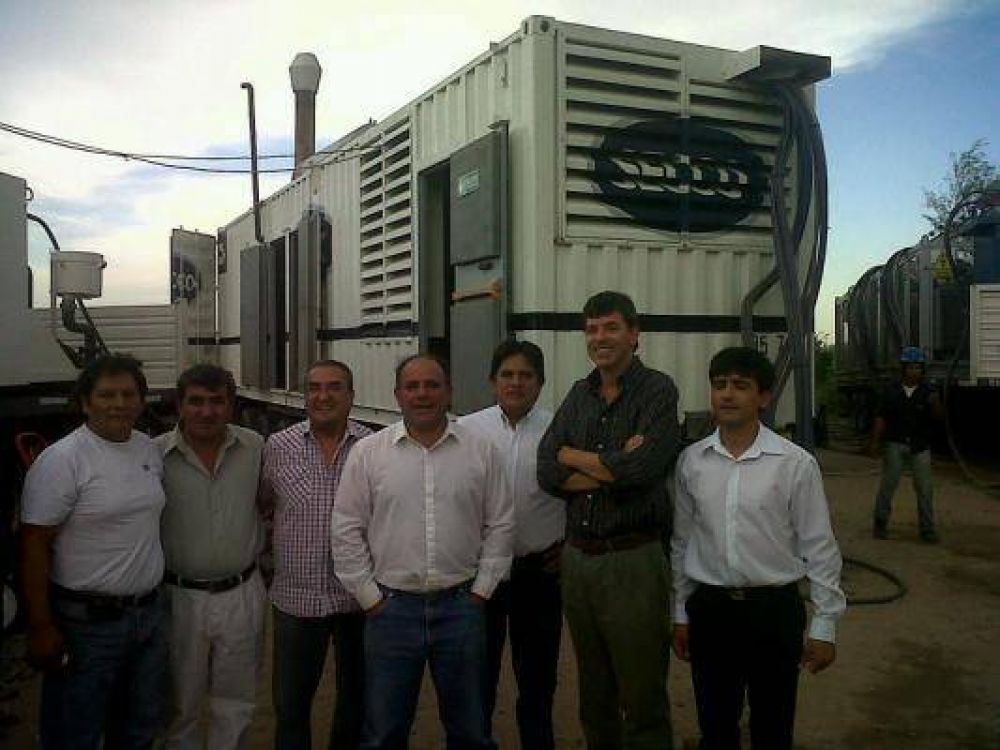 Dalla Lasta restableci� el servicio de energ�a en Chumbicha