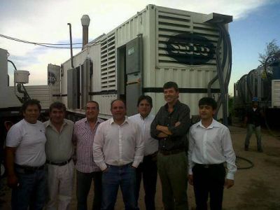 Dalla Lasta restableci� el servicio de energ�a en Chumbicha