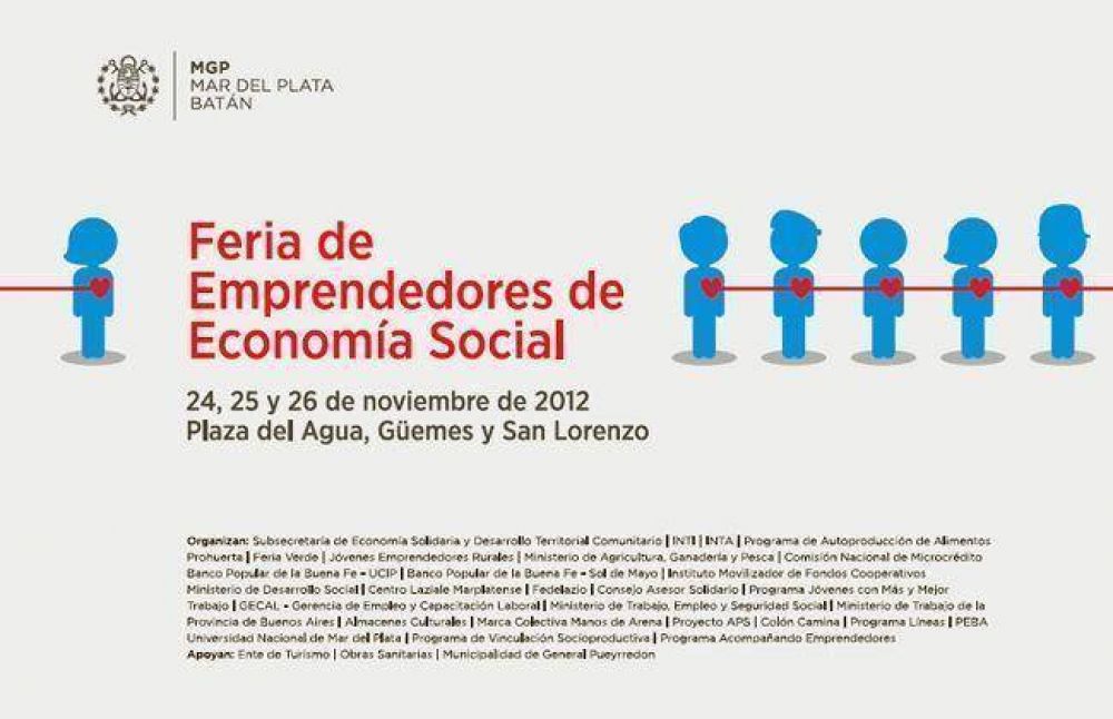 La Feria de Emprendedores de la Econom�a Social comenzar� este s�bado