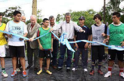 Avellaneda: inauguran obras en el polideportivo �Participar�