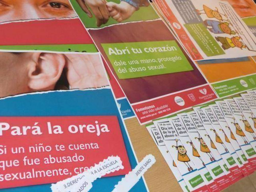FLORENCIO VARELA: Taller sobre abuso sexual infantil