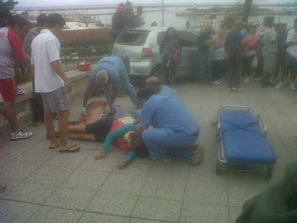Grave accidente: corr�an picadas y atropellaron a dos personas