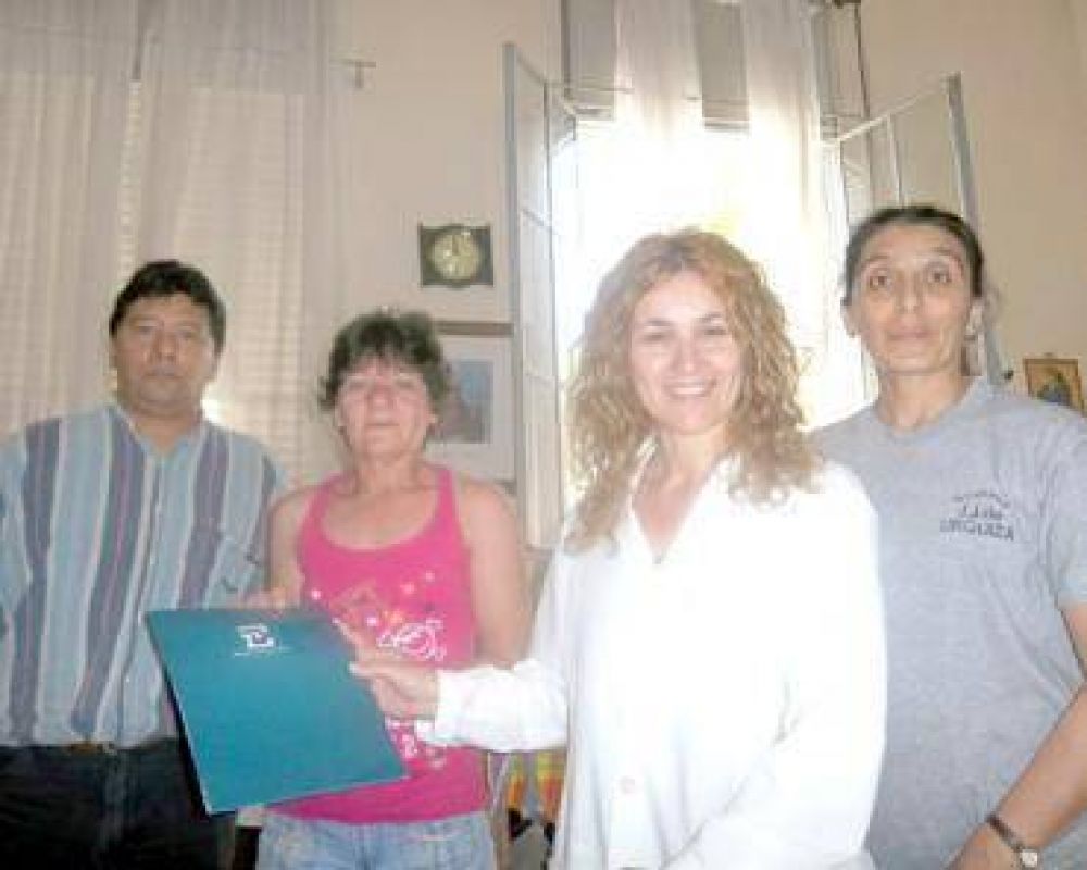 La escuela Urquiza recibi� un subsidio para obras