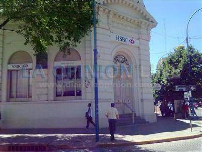Escasa actividad en los bancos en Rafaela 