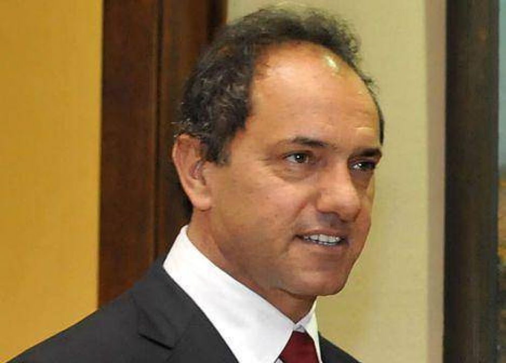 Daniel Scioli: "La coparticipaci�n es una ayuda para los municipios�
