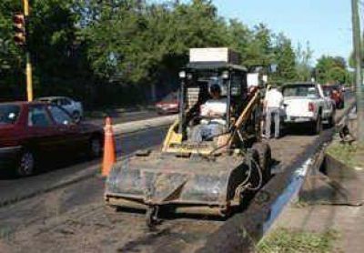 Ruta 4 Paulatino avance de obras en avenida M�rquez