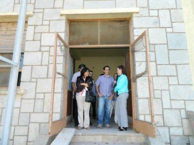 La Ministra de salud visit� las Obras de refacci�n del hospital de Villa Mercedes