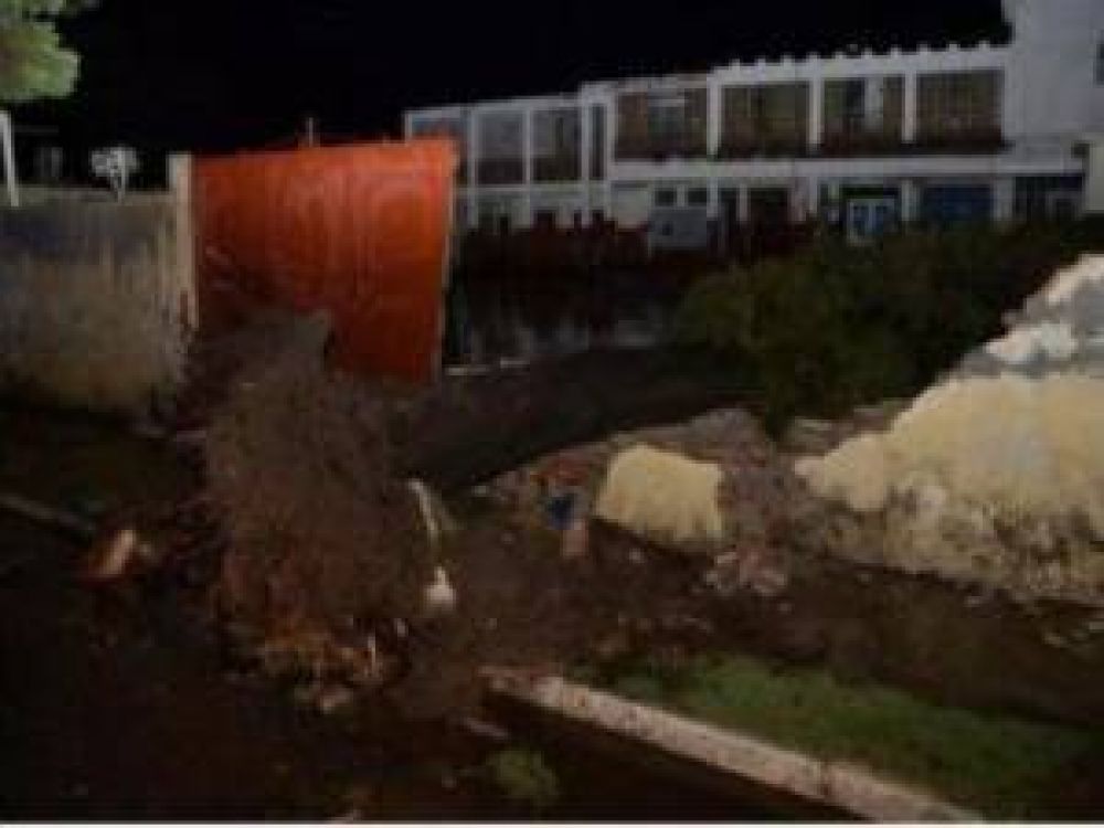 El temporal tambi�n golpe� fuerte al Valle del Conlara