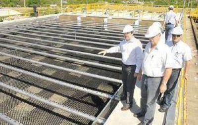 La nueva planta potabilizadora ampliar� el abastecimiento de agua en un 40 % en el �rea metropolitana