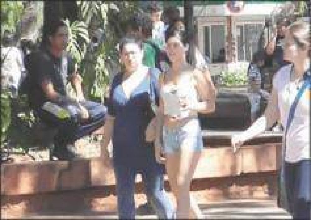 La sensaci�n t�rmica fue de casi 50� en Posadas