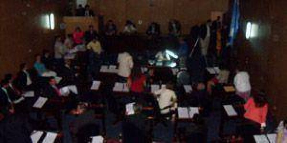 Corte de luz en la sesi�n de Diputados