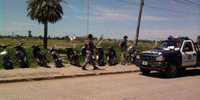 Amplio operativo policial en la zona norte