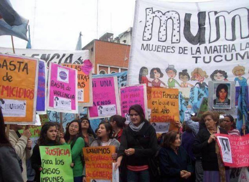 Marcharn para que se declare a Tucumn en emergencia por violencia sexual y domstica 