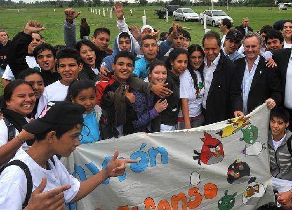 "Es momento de colaboraci�n, no de confrontaci�n", dijo Daniel Scioli