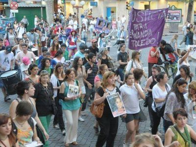 La marcha por Johana pas� por Ciudad y convoc� a m�s de 500 personas