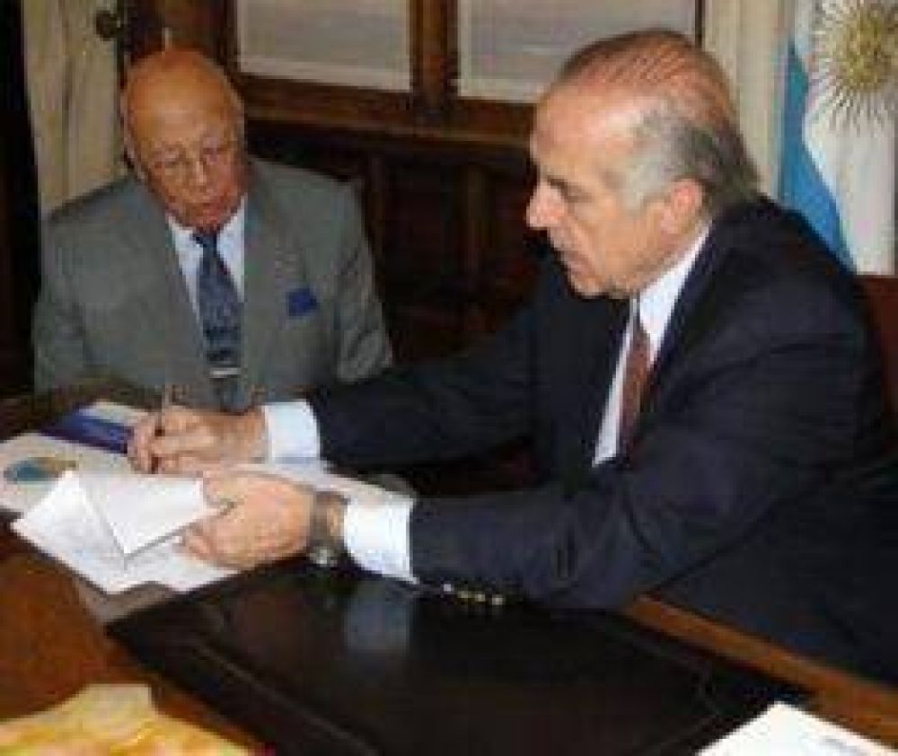 Passaglia recibi� al Dr. Benaim