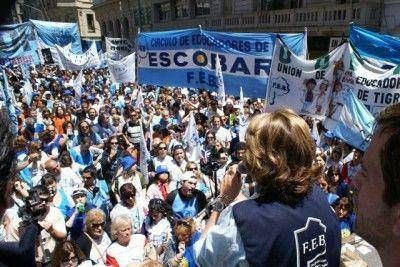 En Baradero el paro docente tuvo un acatamiento de un 100 %.