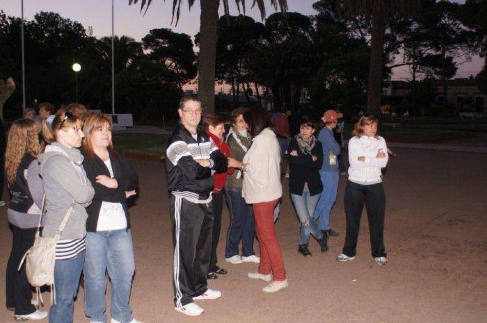 Movilizaci�n y marcha de vecinos