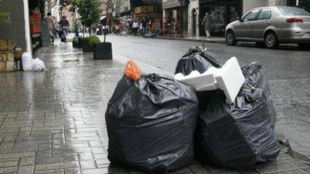 Un paro dej� sin recolecci�n de residuos a la Capital