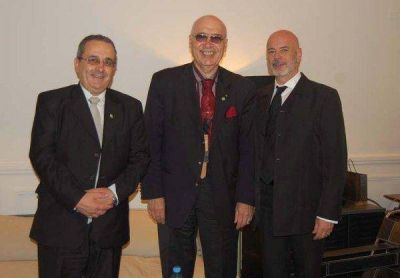 Gorosito en reuni�n con Telerman