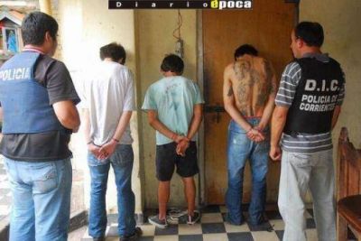 Allanamiento: volvieron a detener a tres �terribles� arrebatadores