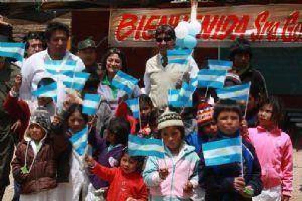 Luc�a visit� La Angostura y Aguas Calientes