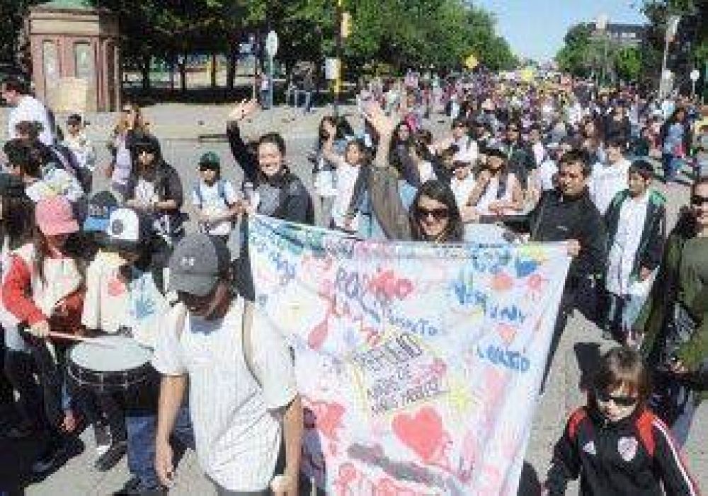 Los chicos defendieron sus derechos 
