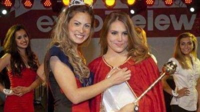 La bella joven Camila Riera fue elegida soberana de la Expo Trelew