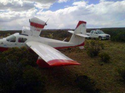 Piloto se declar� en emergencia y aterriz� en un camino rural