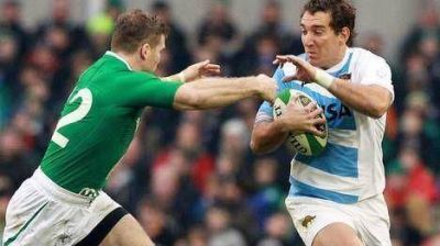 Los Pumas la pasan mal en Irlanda