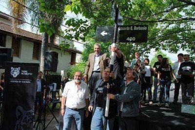 Eduardo Ernesto Barbasio ya es nombre de una calle en Tigre