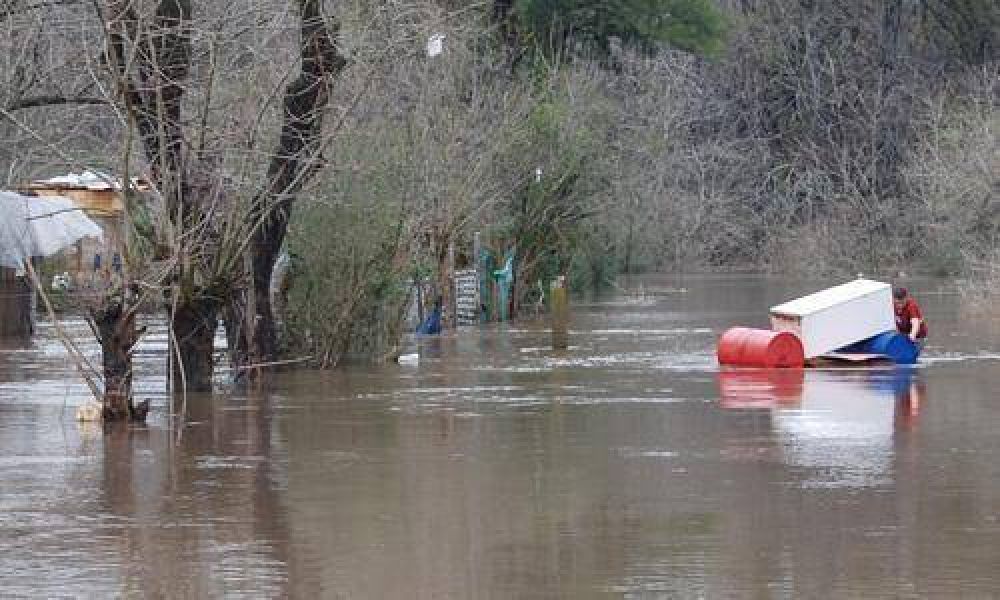 R�o Luj�n: la regi�n, con �riesgo m�ximo� de inundaci�n