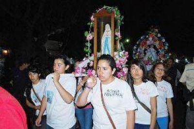 Comunidades rurales dieron un marco especial a la fiesta de la Virgen