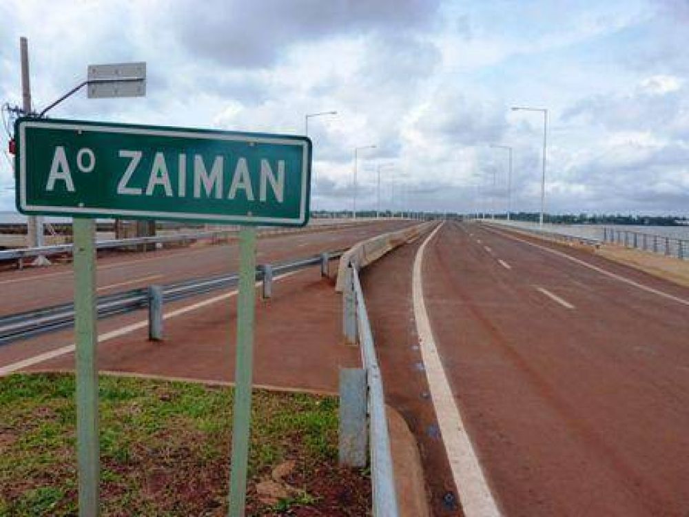 Ya est� formalmente habilitado al tr�nsito el nuevo puente sobre el arroyo El Zaim�n